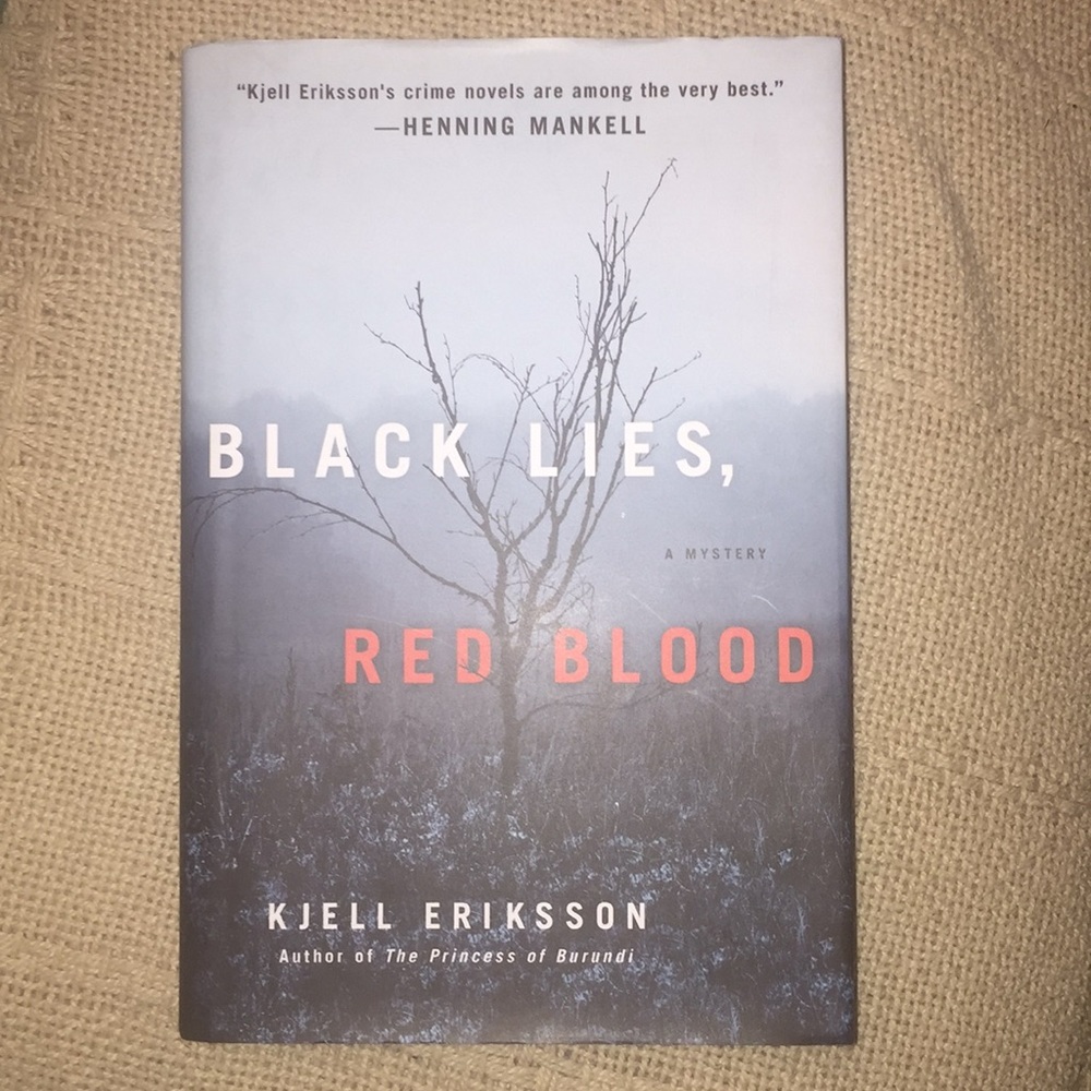 BLACK LIES, RED BLOOD - a mystery